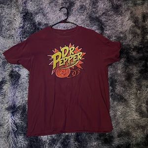 dr. pepper graphic tee
